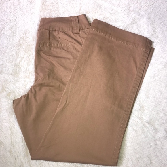 Dress barn tan chino khaki pants - Picture 4 of 5